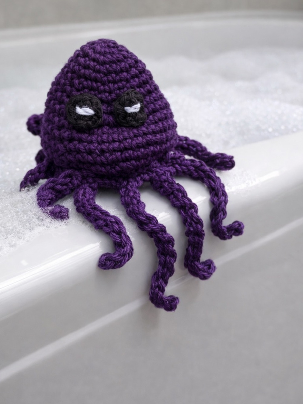 Handmade Crocheted Octopus Soap Saver 100% Cotton - Picture 13 of 16